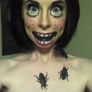 Creepy Doll Makeup - Awesome Homemade Costume That Costs Next to Nothing!