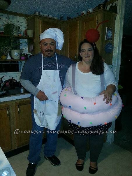 Cute Cupcake and Baker Couple Halloween Costume