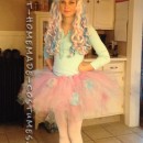 Cute and Sassy Homemade Cotton Candy Costume