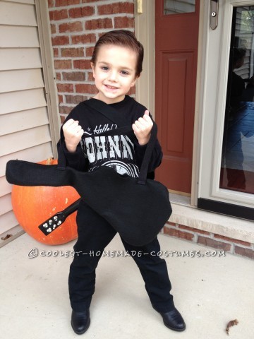 Cute Little Johnny Cash Costume