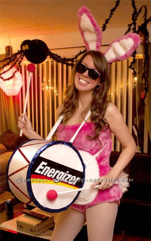 Cutest Energizer Bunny Costume Ever!