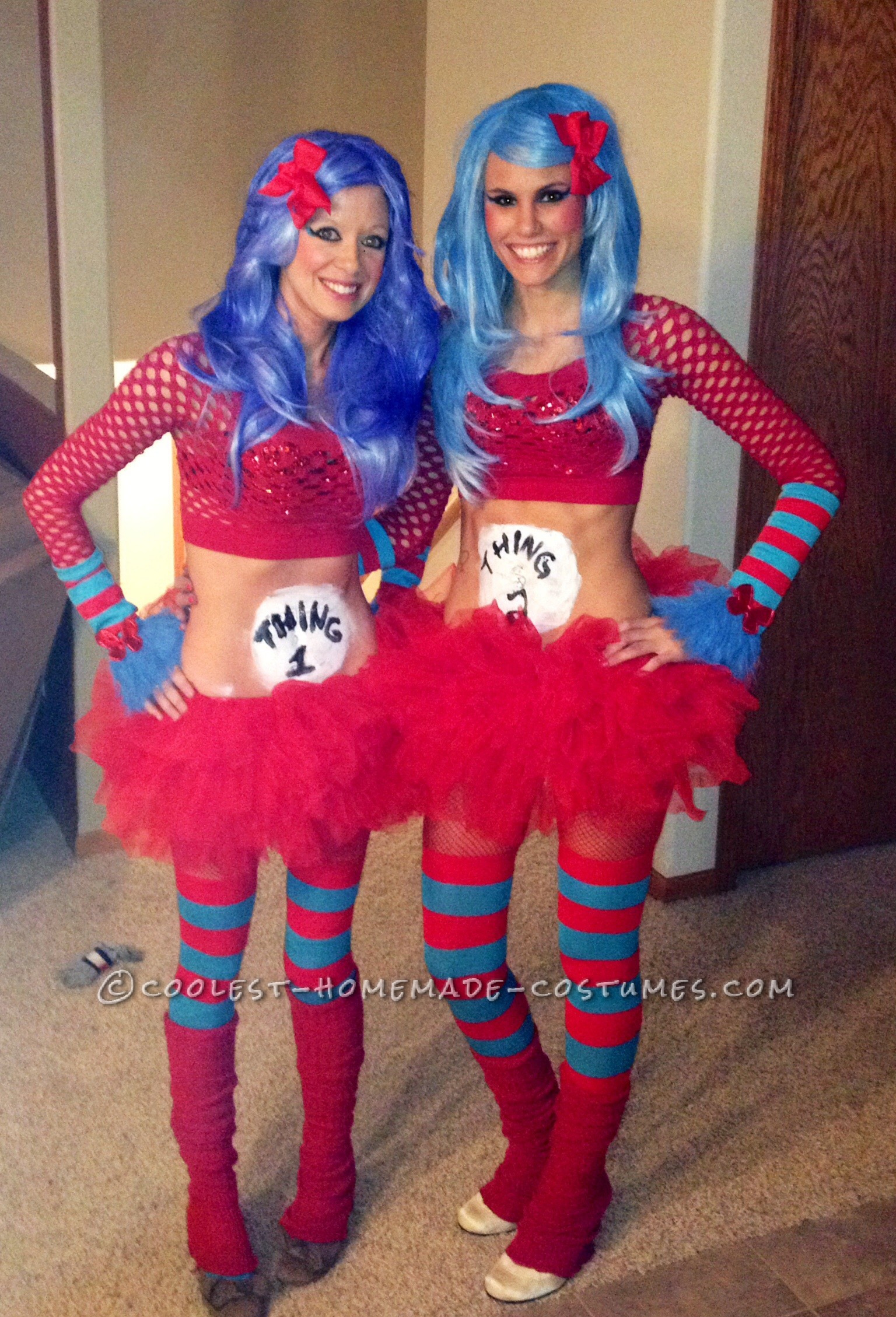 Cutest Thing 1 and Thing 2 Couple Halloween Costume