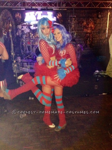 Cutest Thing 1 and Thing 2 Couple Halloween Costume