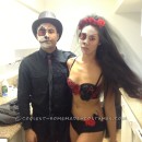 Day of the Dead Bride and Groom Couple Costume