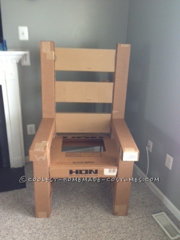 Optical Illusion Electric Chair Death Sentence Costume