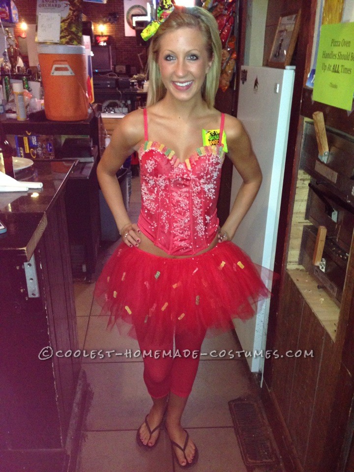 Deliciously Easy Sour Patch Kid Costume for Women