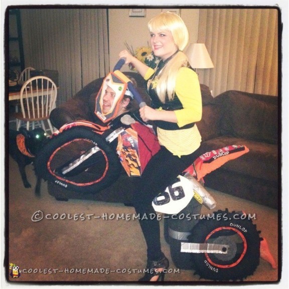 Awesome Motocross Couple Costume