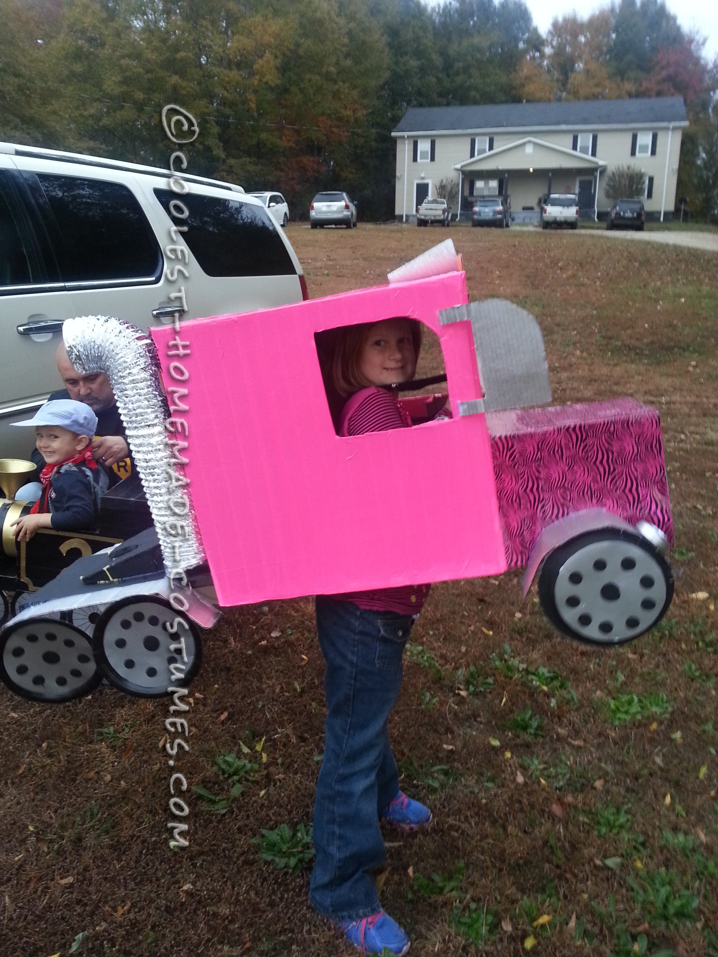 Pink Rig Truck Halloween Costume