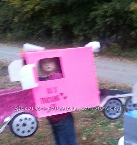 Pink Rig Truck Halloween Costume
