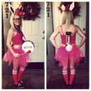 DIY Sexy Energizer Bunny Costume