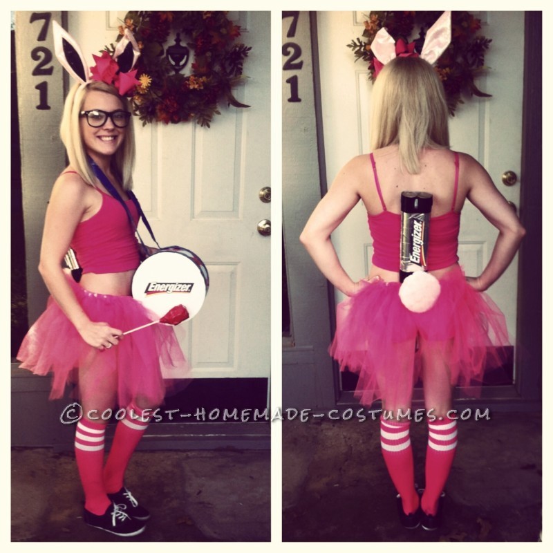 DIY Sexy Energizer Bunny Costume