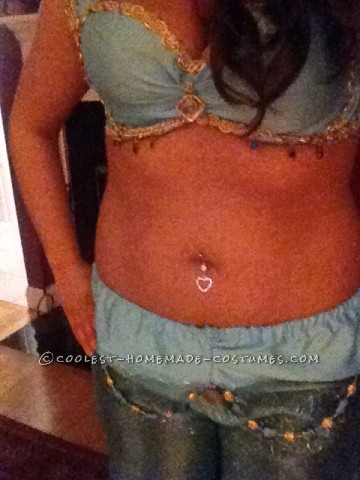 DIY Sexy Princess Jasmine Halloween Costume