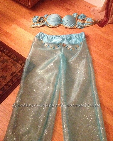 DIY Sexy Princess Jasmine Halloween Costume