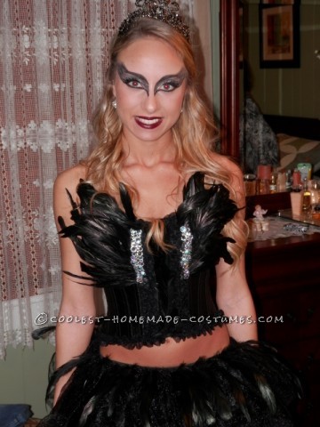 Do-it-Yourself Elegant Black Swan Costume