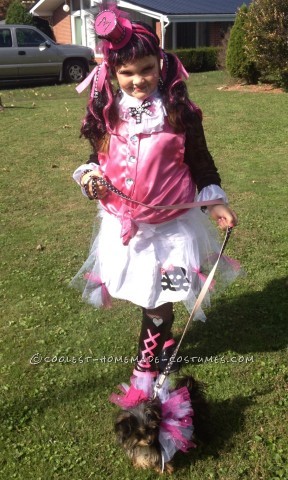 Draculaura Monster High Doll Costume and Makeup