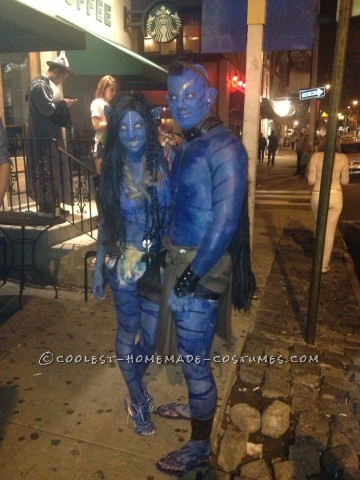 Contest-Winning Costume: Avatar Couple