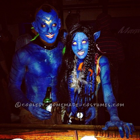 Contest-Winning Costume: Avatar Couple