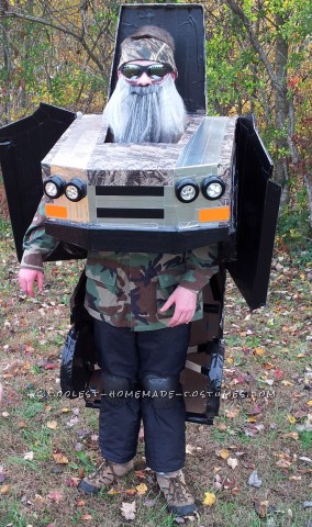 Awesome Duck Dynasty Transforming Truck Costume