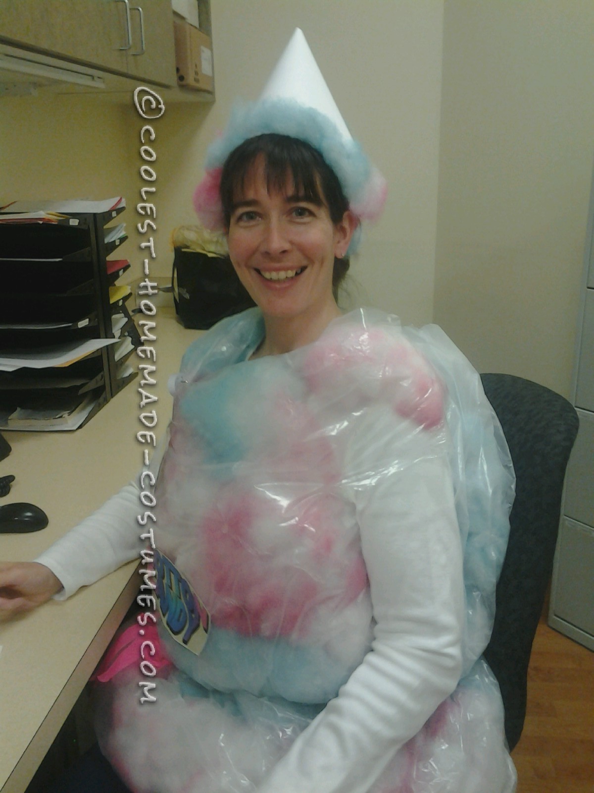 Easy Cotton Candy Costume
