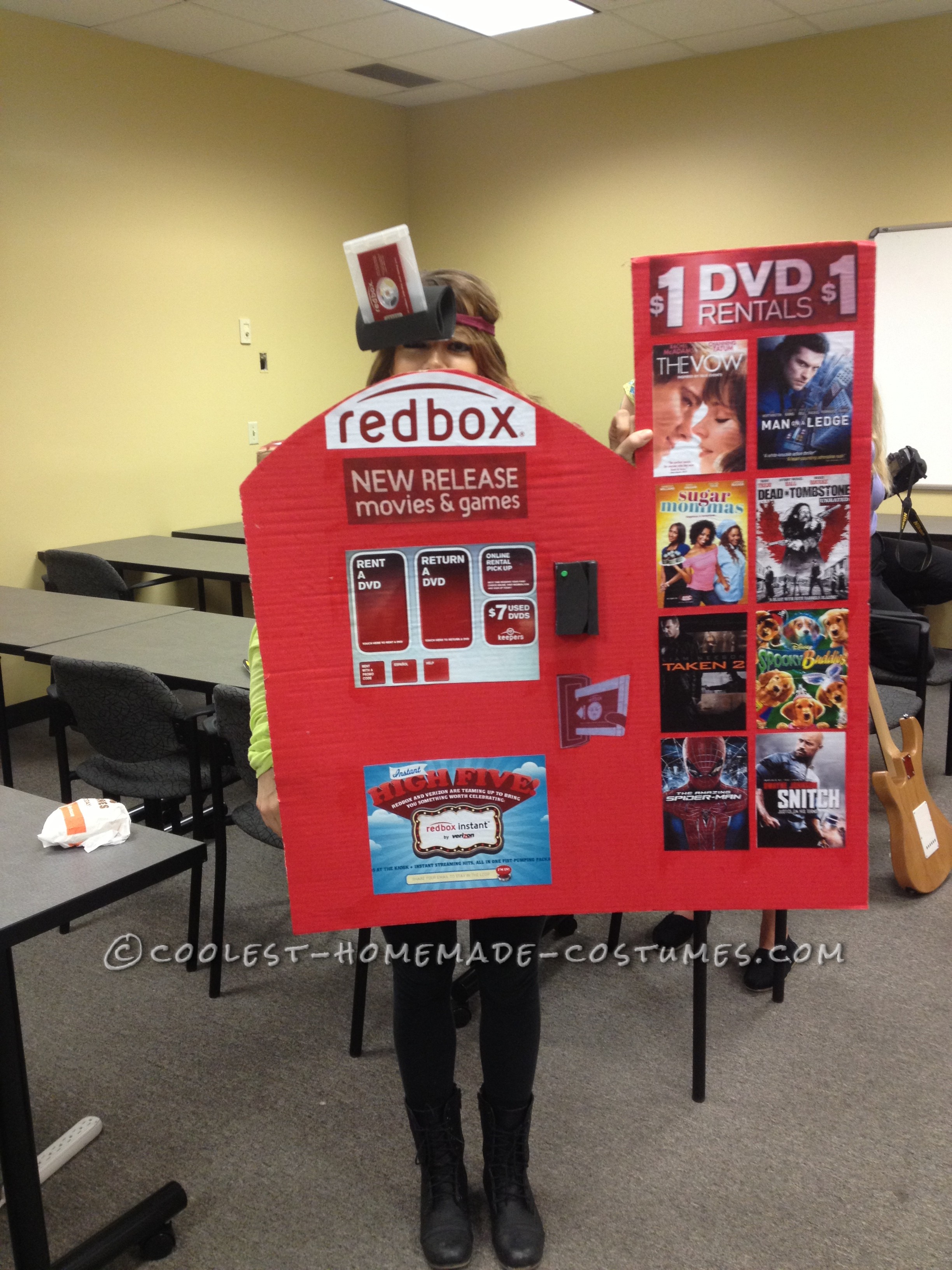 Cool Redbox DVD Kiosk Costume