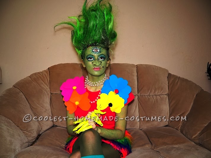 Elaborate Homemade Party Monster Troll St. Troll Costume