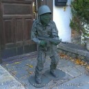 Green Plastic Soldier Halloween Costume - Escapee from a Bucket 'O Soldiers