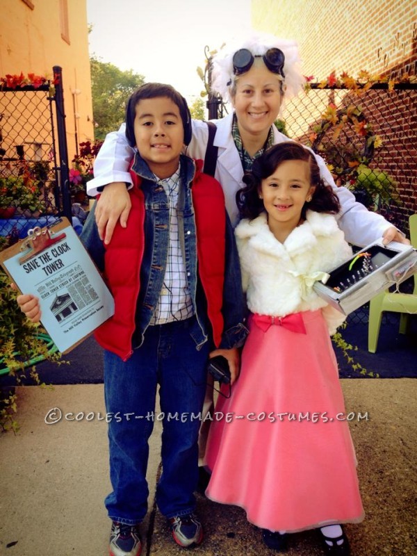 Fantastic Back to the Future Family Costume