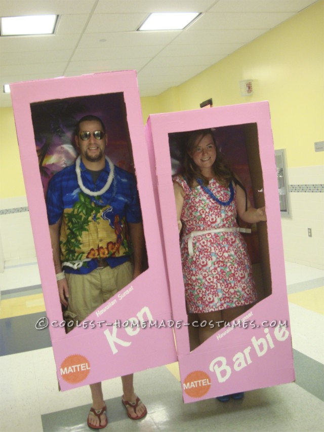 Fantastic Barbie and Ken (in the Boxes!) Costumes