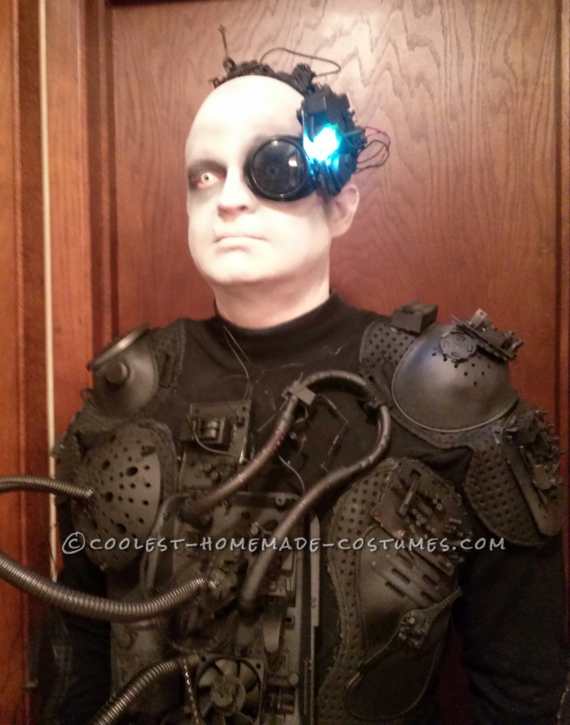 Fantastic Homemade Borg Costume