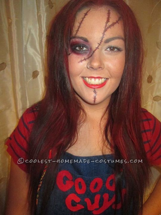 Female Chucky Halloween Costume.