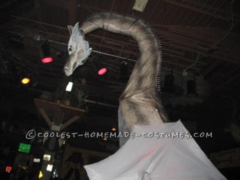 Tallest Fire Breathing Dragon Costume Ever!