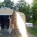 Tallest Fire Breathing Dragon Costume Ever!
