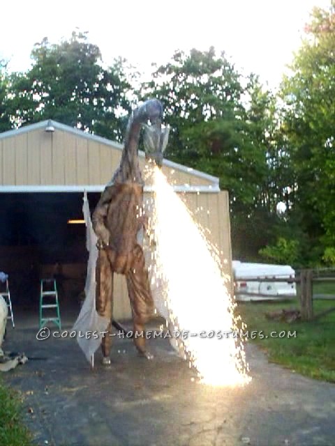 Tallest Fire Breathing Dragon Costume Ever!