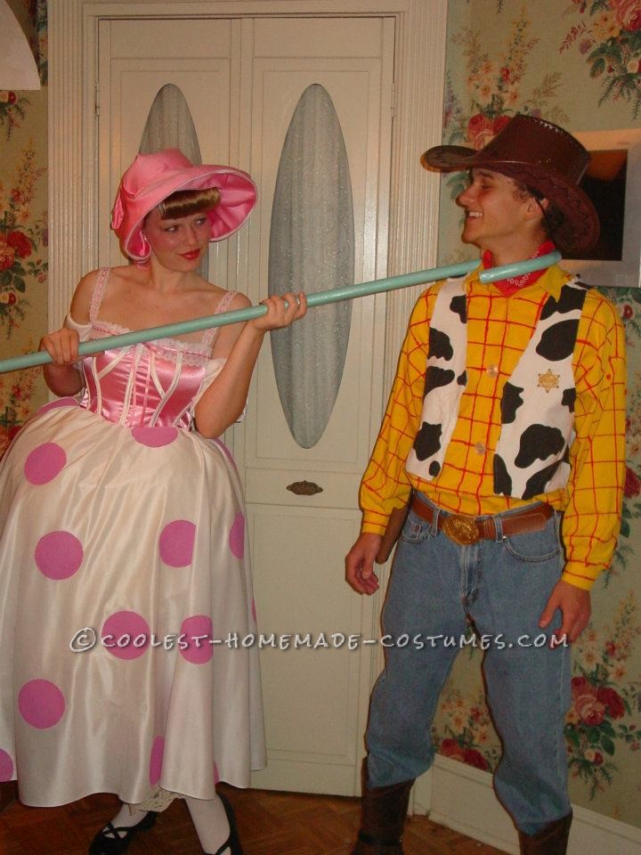 G-Rated Adult Couple Costume: Woody and Bo Peep