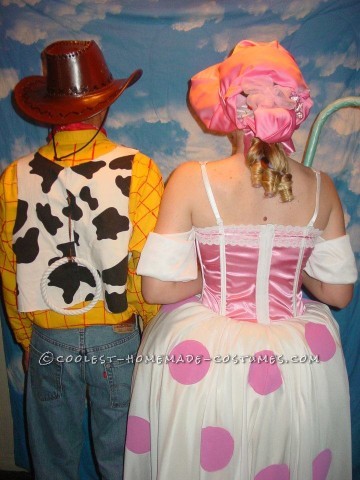 G-Rated Adult Couple Costume: Woody and Bo Peep