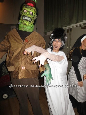 Frankenstein's Monster DIY Halloween Costume