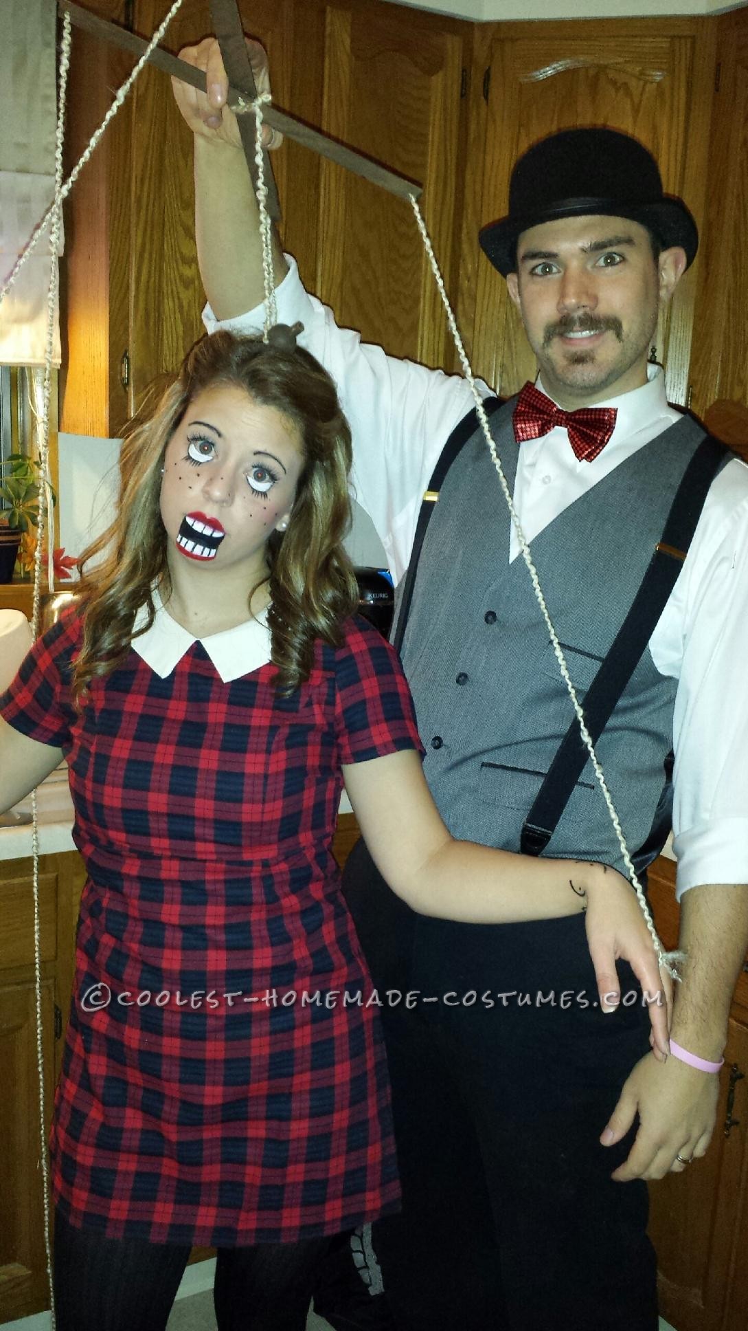 Fun and Unique Marionette and Puppet Master Couple Costume