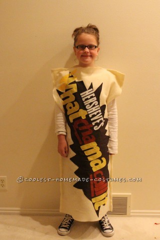 Fun Chocolate and Peanut Butter Candy Bars Family Costume