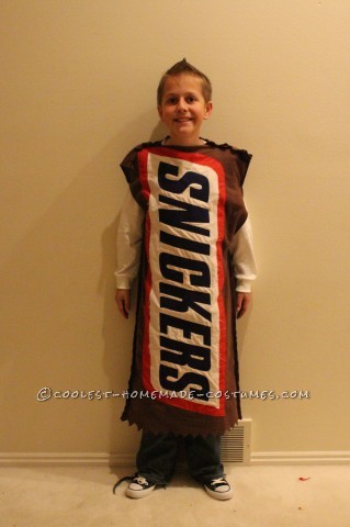 Fun Chocolate and Peanut Butter Candy Bars Family Costume