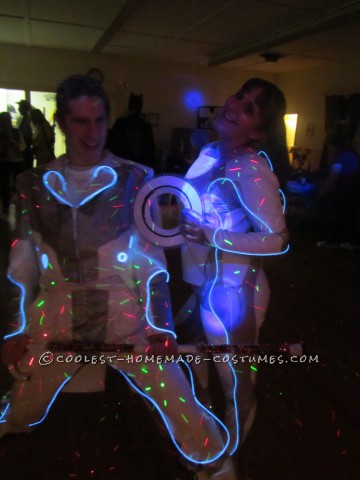 Glowing Halloween Costume: Get Up, Light Up and Be Tron!