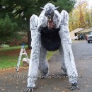 Giant Homemade Werewolf Costume on Stilts