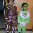 Gingy Cookie and Shrek Costumes