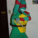 Girl Ninja Turtle Power Halloween Costume