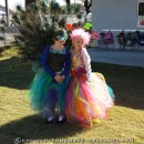 Cool Candy Crush Princess and Peacock Girl Costumes