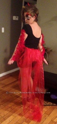 Glamorous Homemade Phoenix Costume