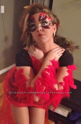 Glamorous Homemade Phoenix Costume