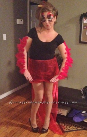 Glamorous Homemade Phoenix Costume