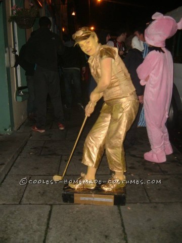 Cool DIY Golf Trophy Costume