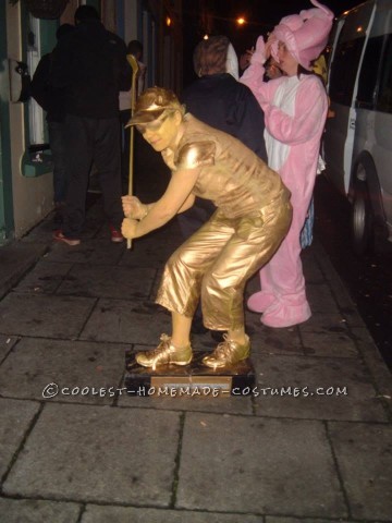 Cool DIY Golf Trophy Costume