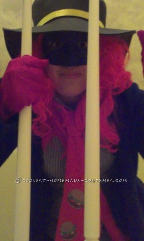 Best DIY McDonald's Hamburglar Costume for a Woman